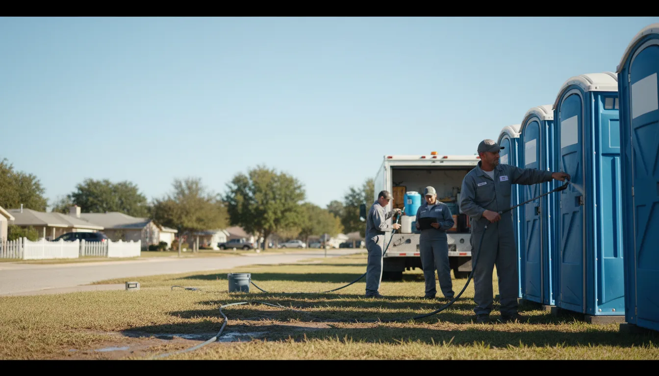 Long-Term Portable Toilet Rental in Luther, OK near me